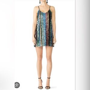 Brand New with Tags SHOW ME YOUR MUMU size Large sequin dress